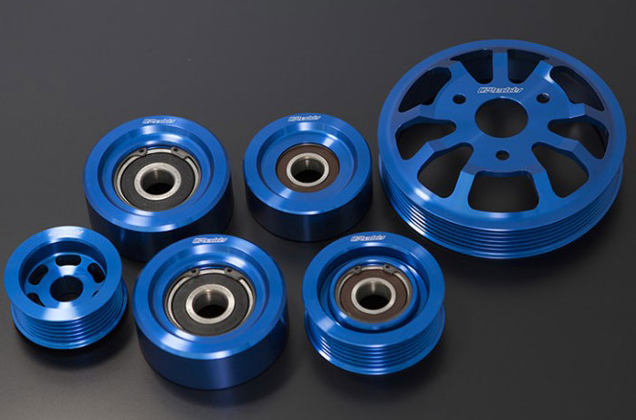 GReddy Billet Duralumin Pulley Kit | 2013-2021 BRZ/FR-S/86 (13512111)