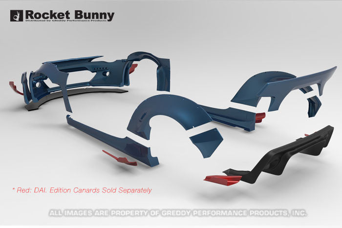 GReddy Version 2 GReddy X Rocket Bunny Aero Front Bumper Only | 2013-2016 Scion FR-S (17010231)