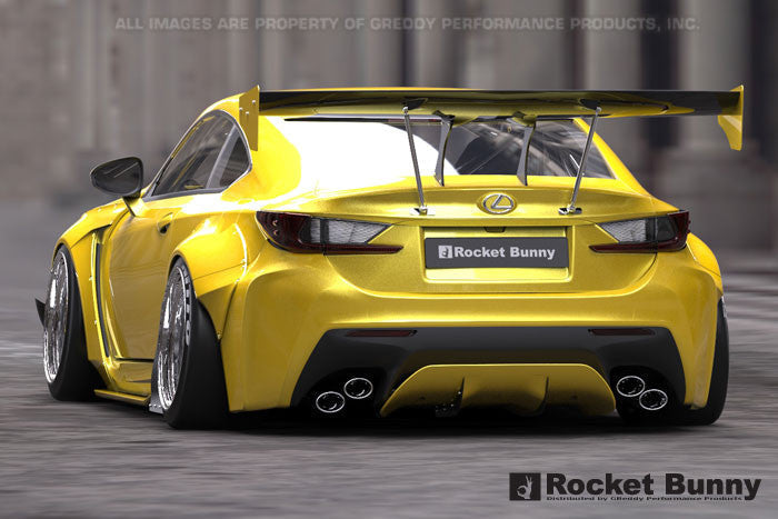 GReddy Rocket Bunny Front Canards | 2015+ Lexus RC F (17010257)