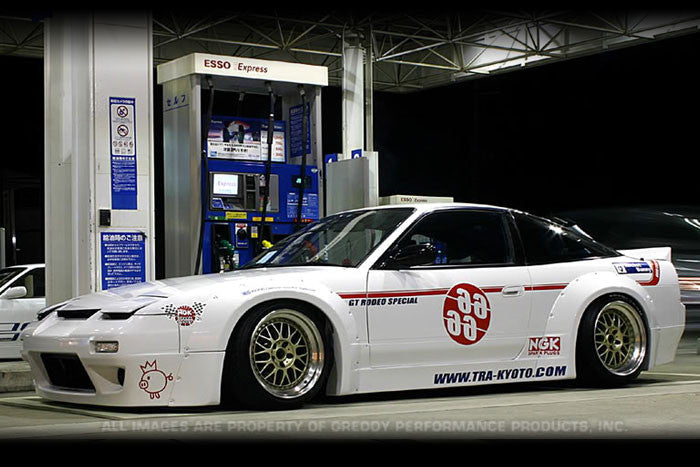 GReddy Full Rocket Bunny 180SX/240SX F,S,R Aero Kit V1 | 1989-1993 Nissan 240SX (17020212)