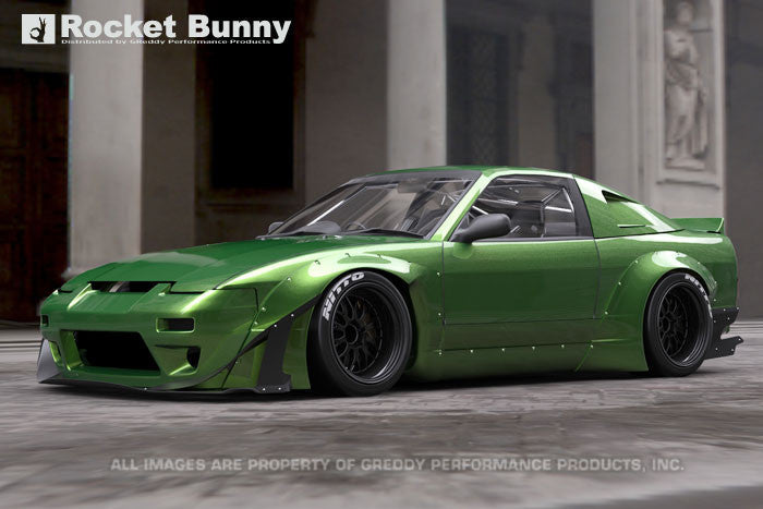 GReddy Full Rocket Bunny Wide Body Aero Kit w/ Wing | 1989-1993 Nissan 240SX (17020380)