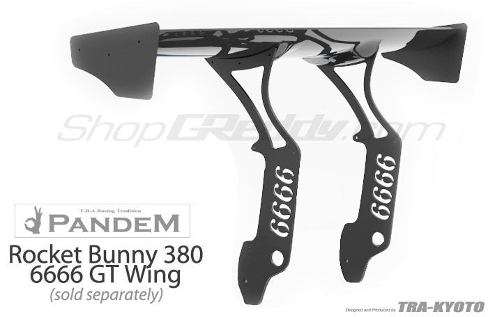 GReddy Rocket Bunny RPS13 V2 6666 GT Wing | 1989-1993 Nissan 240SX (17020388)