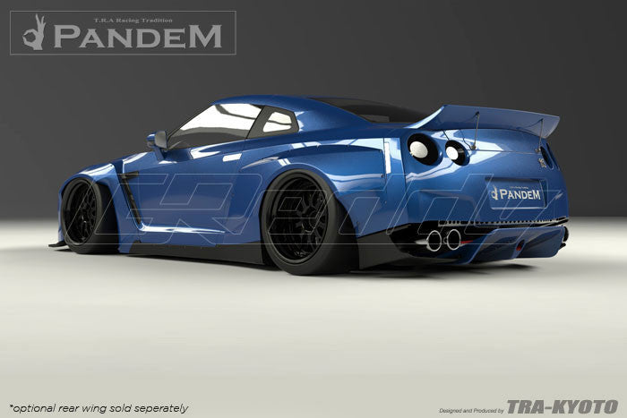 GReddy Pandem Aero Front Fenders Only | 2009-2021 Nissan GTR (17020605)