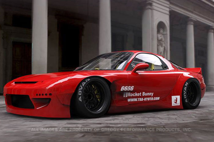 GReddy Rocket Bunny Full Wide-Body Aero Kit Ver. 2 | 1993-1995 Mazda RX-7 (17040206)