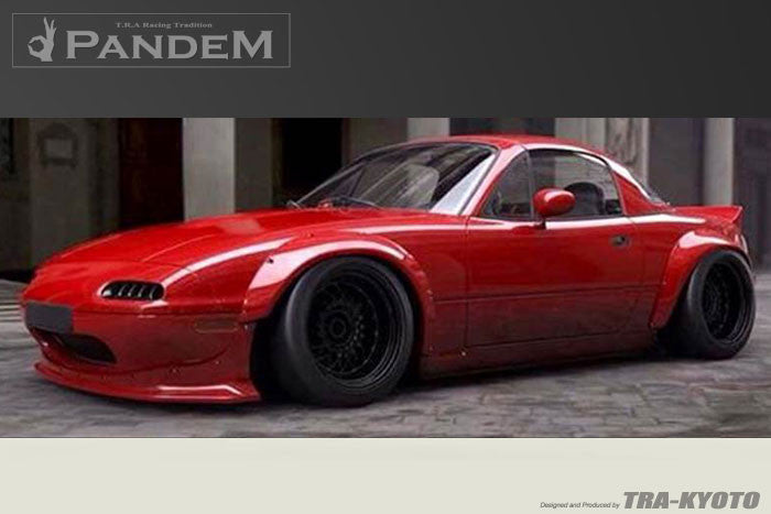 GReddy Pandem Rocket Bunny Wide Body Front Over-Fenders | 1989-1997 Mazda Miata (17040222)