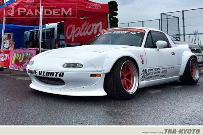 GReddy Pandem Rocket Bunny Wide Body Rear Over-Fenders | 1989-1997 Mazda Miata (17040223)