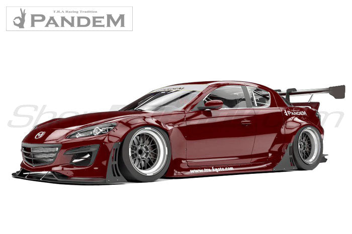 GReddy Pandem Complete Wide Body Aero Kit w/o GT Wing | 2009-2012 Mazda RX-8 (17040400)