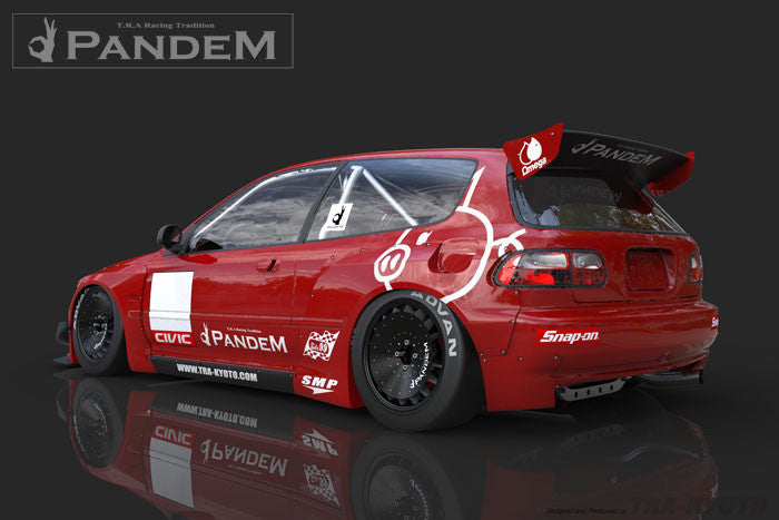 GReddy X Rocket Bunny Rear Fenders | 1992-1995 Honda Civic (17050115)