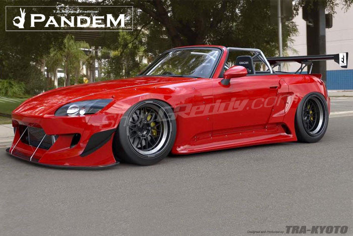 GReddy Pandem RB Complete Wide Body Aero Kit w/Ducktail Wing | 2000-2009 Honda S2000 (17050210)