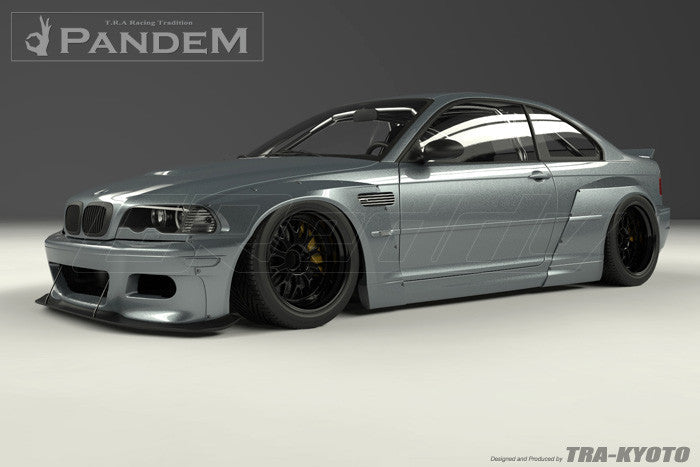 GReddy Pandem Wide Body Rear Fenders | 1999-2006 BMW M3 (17090224)