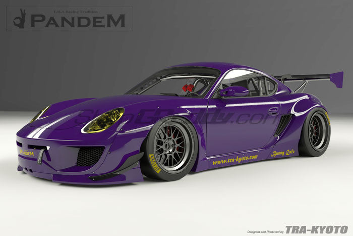 GReddy Pandem RB Complete Wide Body Kit w/o Wing | 2009-2012 Porsche Cayman (17090510)