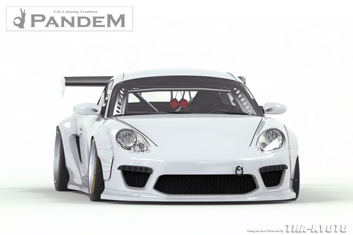 GReddy Pandem RB V2 Front Over-Fenders | 2009-2012 Porsche Cayman (17090523)