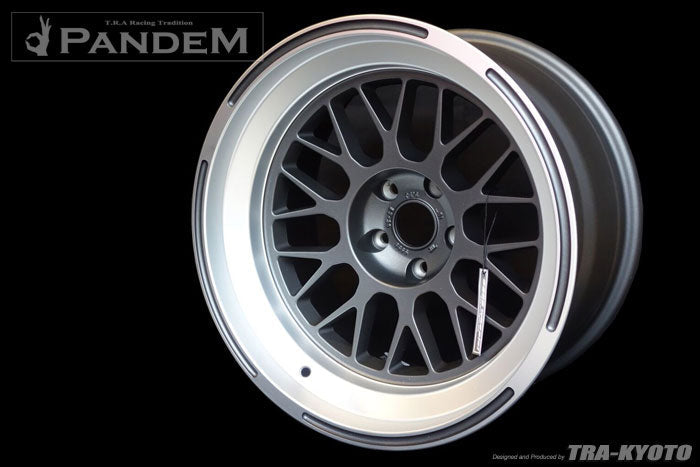 GReddy Pandem 6666 Wheels 18x9.5 -30 5-100 Gunmetal | Universal (66895300G)