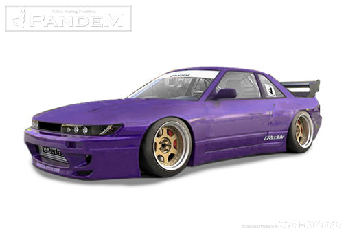 GReddy Headlights Pandem Full Wide-Body Aero Kit w/o GT Wing | 1989-1994 Nissan 240SX (66920280)