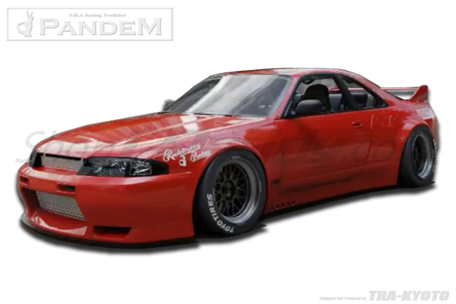 GReddy Pandem Full Wide-Body Aero Kit | 1995-1998 Nissan Skyline GTR (66920660)