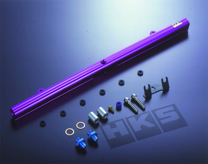 HKS 93-98 Toyota Supra Turbo Fuel Rail Upgrade Kit for 680cc/1000cc Top Feed Injectors - REWRK Collective