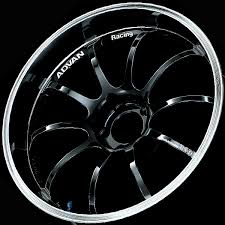 Advan RS-D 18X8.5+35 5-120 Machining Black Wheel