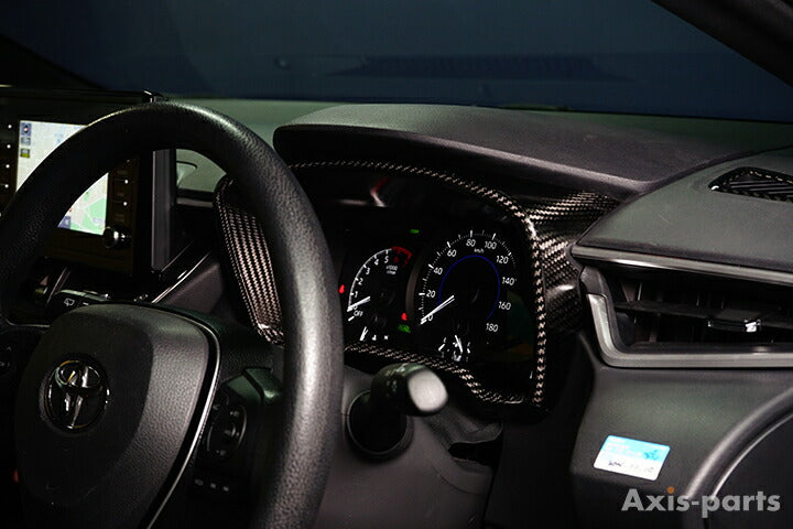 Toyota Corolla Sport Dry Carbon Meter Inner Hood Cover