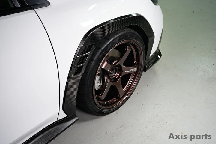 Axis Parts WRX VB Dry Carbon Over Fender Set 8P