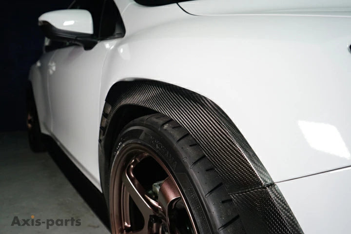Axis Parts WRX VB Dry Carbon Over Fender Set 8P