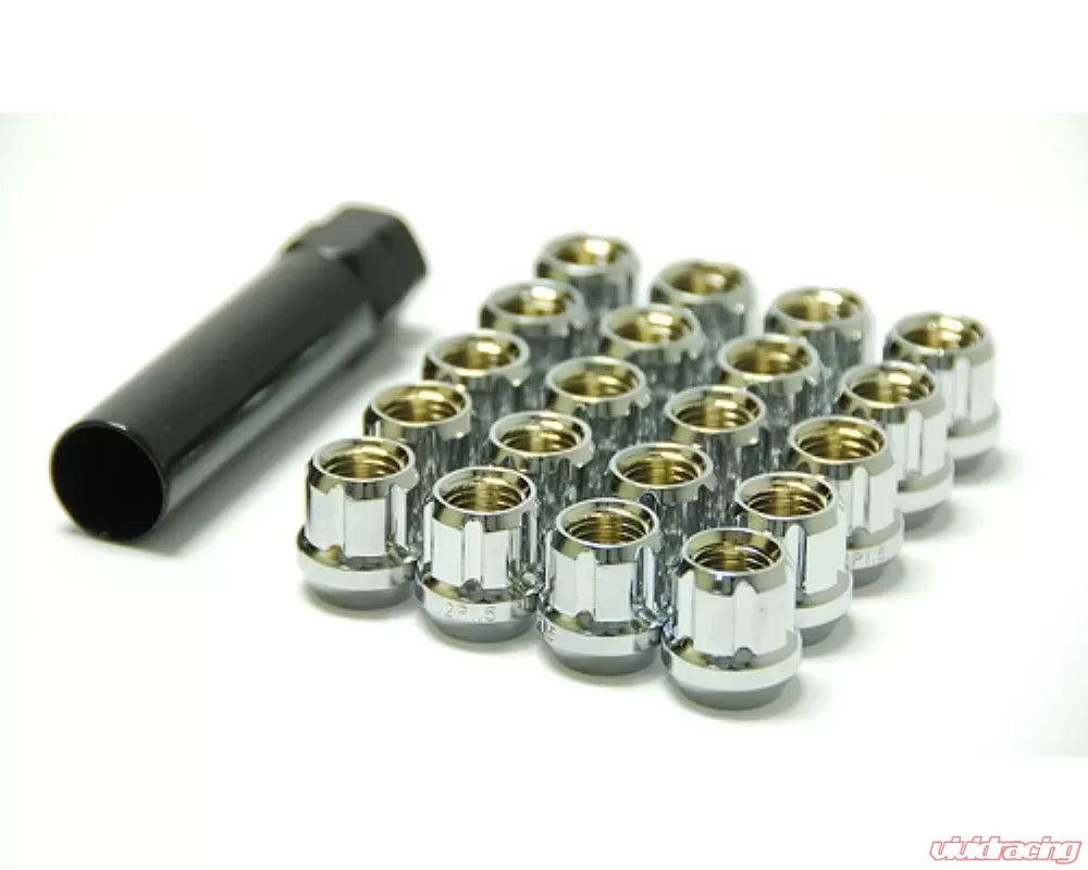 Muteki 12x1.50 Deep Black Open End Lug Nuts