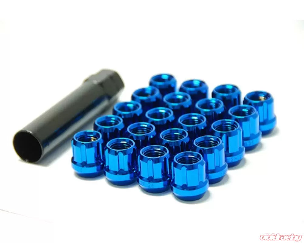 Muteki 12x1.50 Deep Black Open End Lug Nuts
