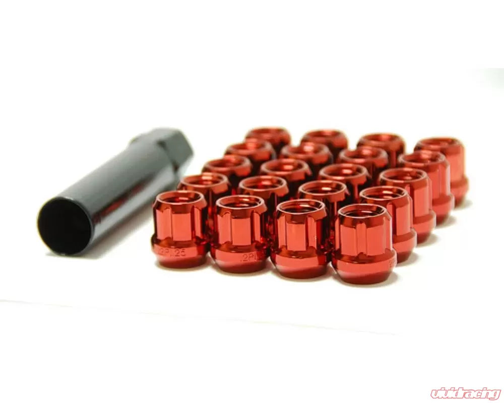 Muteki 12x1.50 Deep Black Open End Lug Nuts