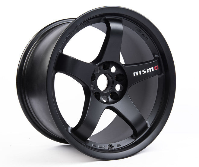 Volk Racing Nismo LMGT4 Omori Spec 18X9.5+12 5-114.3 Nismo Black Wheel