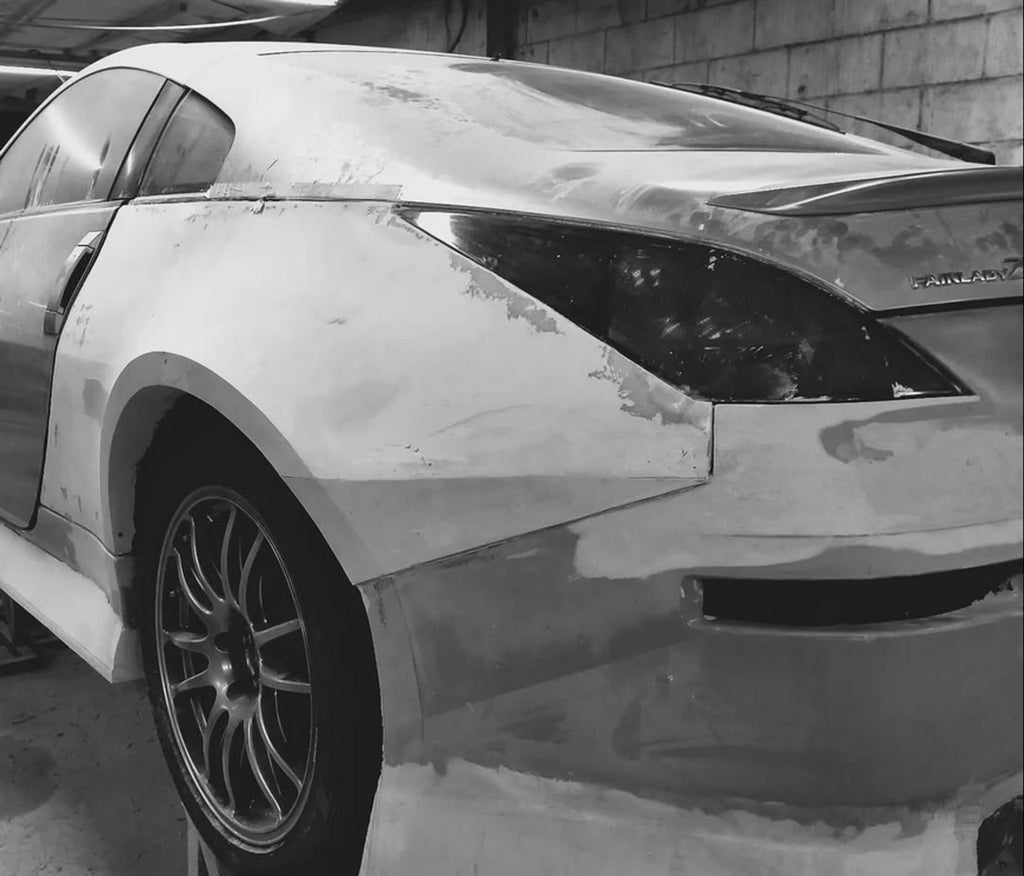 Origin Lab 55mm Rear Fenders for Nissan 350Z Z33
