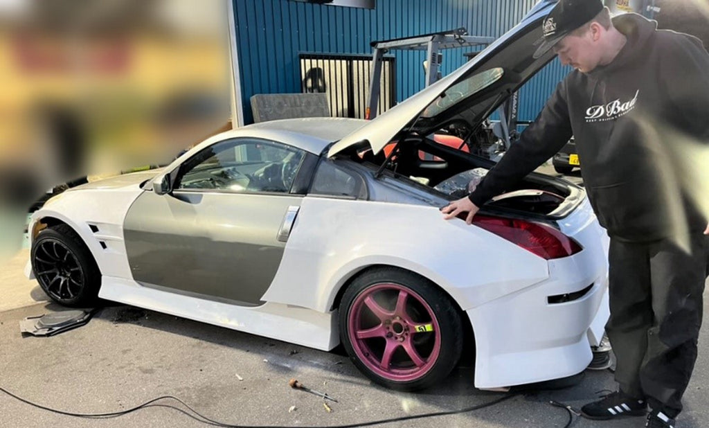 Origin Lab 55mm Rear Fenders for Nissan 350Z Z33