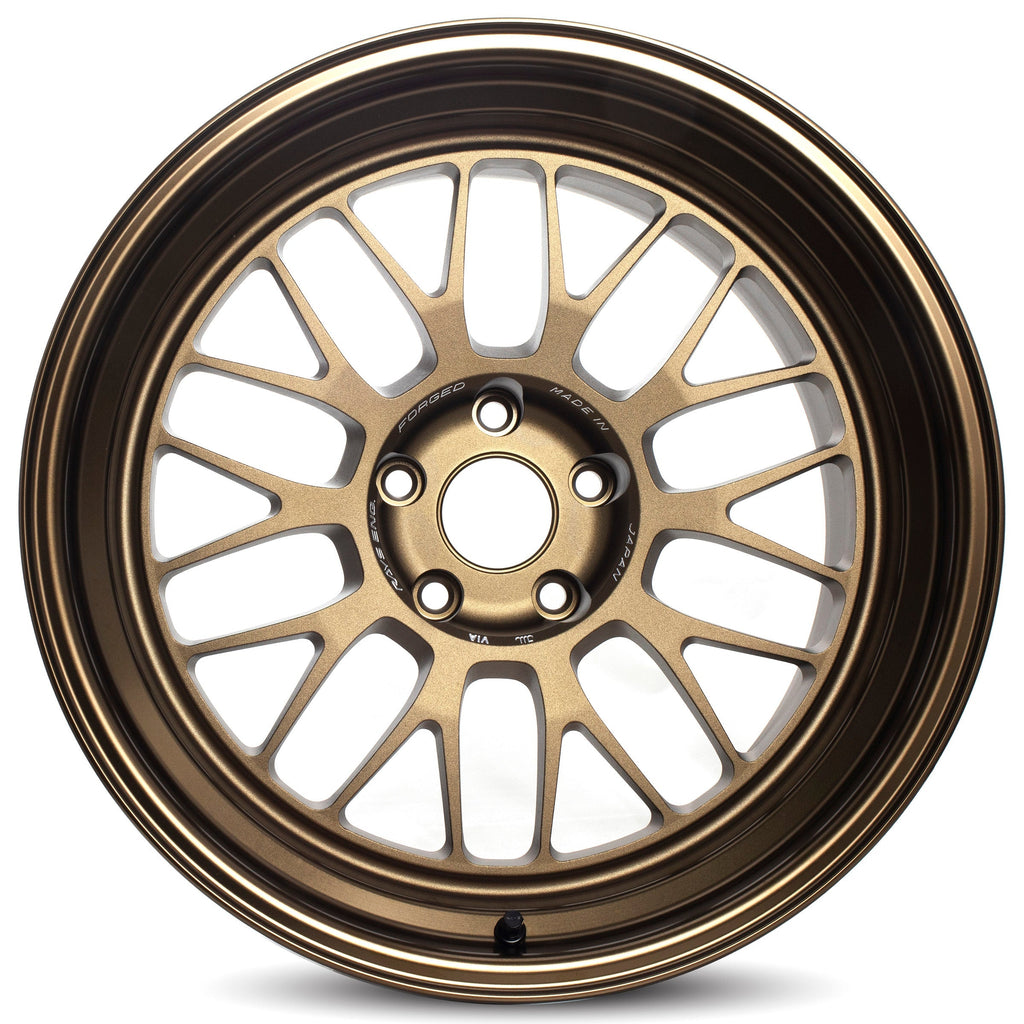 Volk Racing 21A 18X10.5+30 5-112 Bronze Wheel