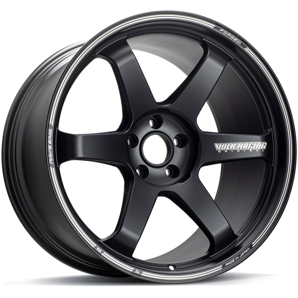 Volk Racing TE37 Ultra Track Edition II 19X9.5+20 5-112 Gloss Black Wheel