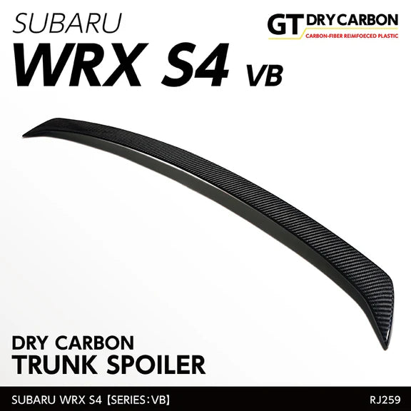 Axis Parts WRX VB Dry Carbon Trunk Spoiler