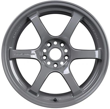 Gram Lights 57DR 18X9.5+38 5-114.3 Glossy Gray Wheel
