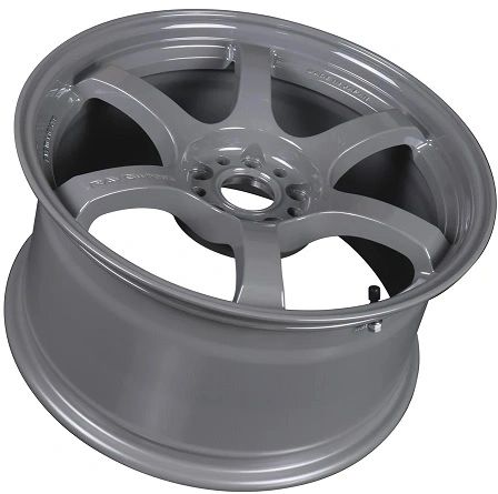 Gram Lights 57DR 18X9.5+38 5-114.3 Glossy Gray Wheel