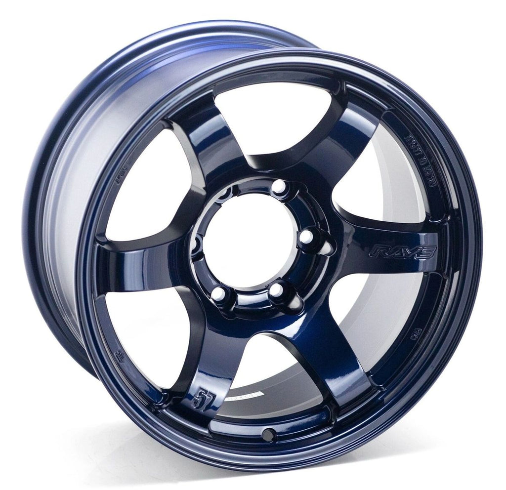 Gram Lights 57DR-X 17X8.5+00 6-139.7 Eternal Blue Pearl Wheel