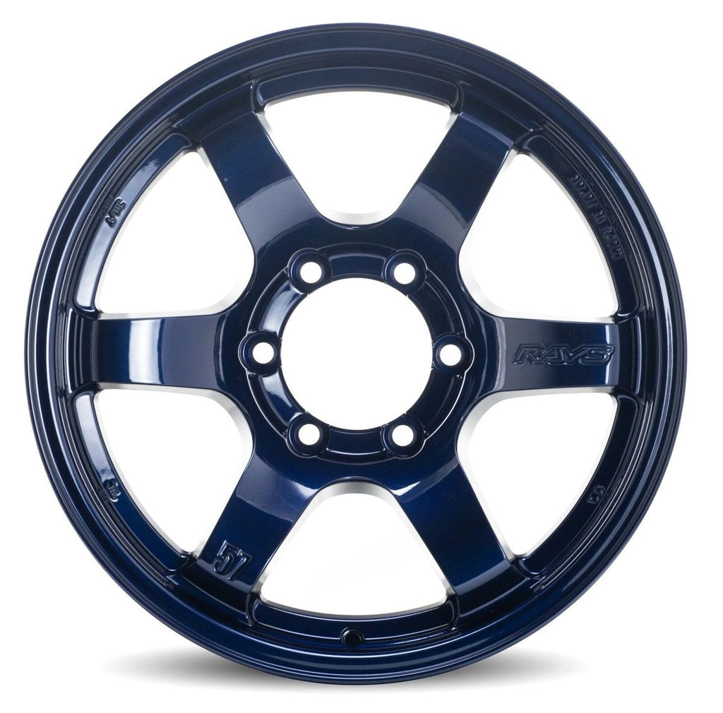Gram Lights 57DR-X 17X8.5+00 6-139.7 Eternal Blue Pearl Wheel