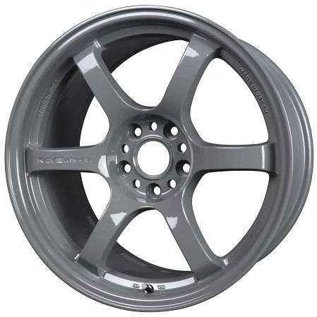 Gram Lights 57DR 18X9.5+38 5-114.3 Glossy Gray Wheel