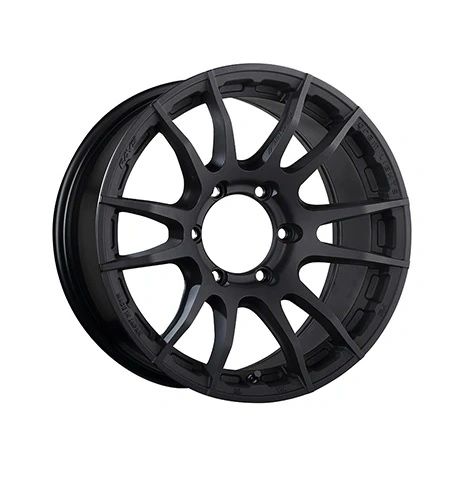 Gram Lights 57XR-X 17X8.0+00 6-139.7 Black Graphite Wheel