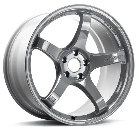 Gram Lights 57CR 18X10.5+12 5-114.3 Glossy Gray Wheel