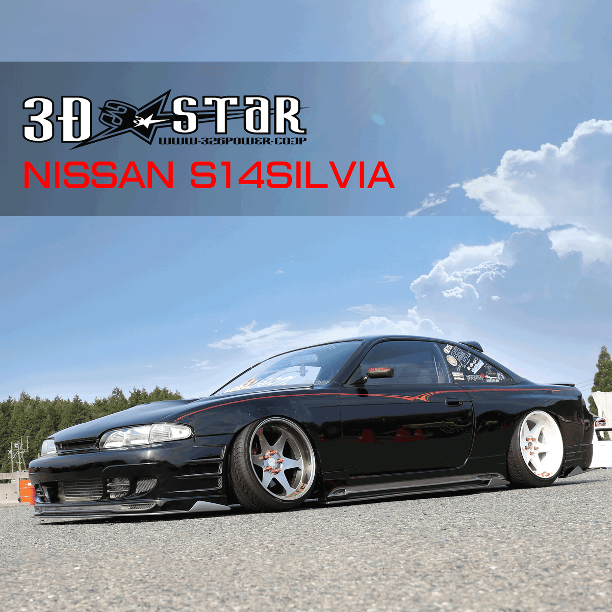 326POWER 3D STAR S14 Zenki Body Kit