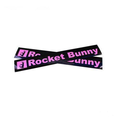 Rocket Bunny Stickers - 25cm x  3.5cm (available in different colors) - REWRK Collective