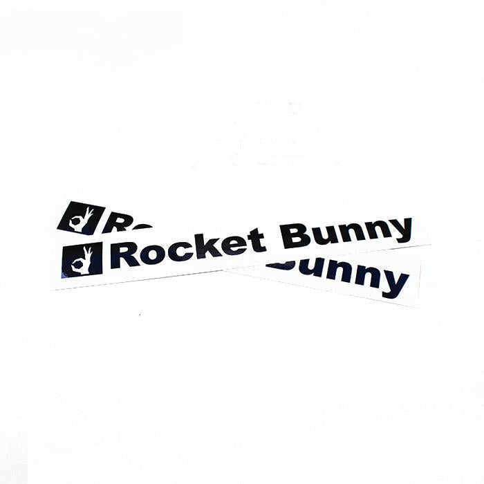 Rocket Bunny Stickers - 25cm x  3.5cm (available in different colors) - REWRK Collective