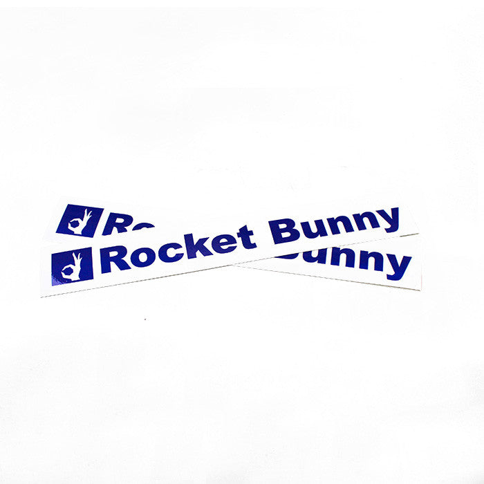 Rocket Bunny Stickers - 25cm x  3.5cm (available in different colors) - REWRK Collective