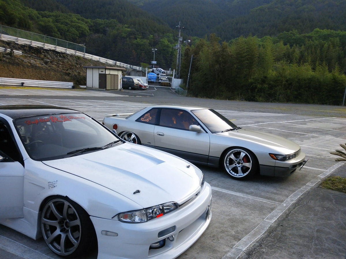 M-Sports Nissan S14 Kouki - Colored Carbon Hood