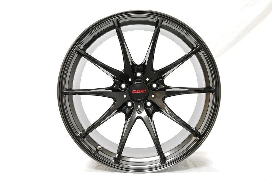 Volk Racing G25 20X8.5+40 5-114.3 Formula Silver / Black Clear Wheel