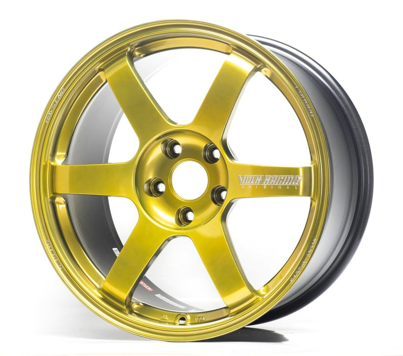 Volk Racing TE37 Saga S-Plus 18X9.5+38 5-114.3 Hyper Gold Wheel