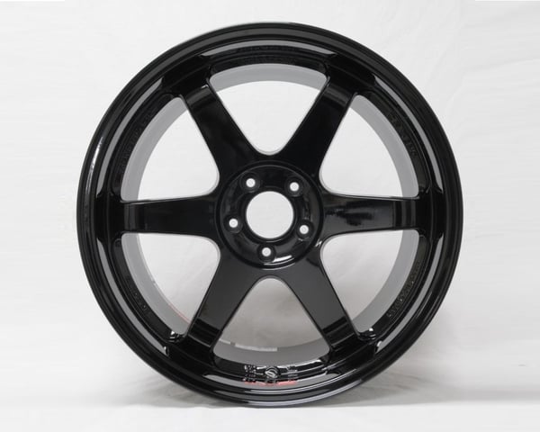 Volk Racing TE37SL 19X10.5+35 5-112 Gloss Black Wheel