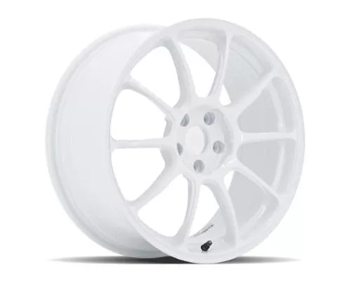 Volk Racing ZE40 18X9.5+45 5-114.3 Dash White Wheel