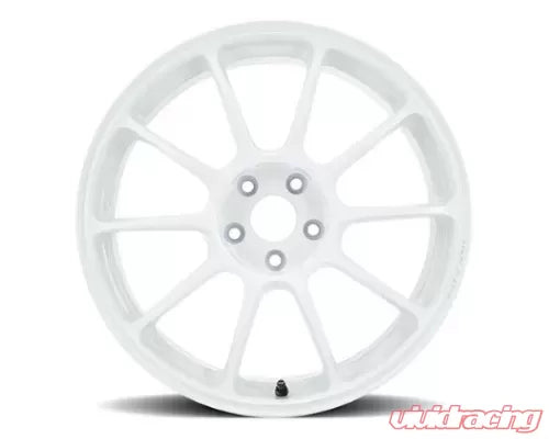 Volk Racing ZE40 18X9.5+45 5-114.3 Dash White Wheel